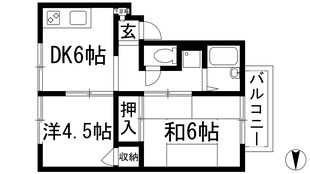 ハイツKSの物件間取画像